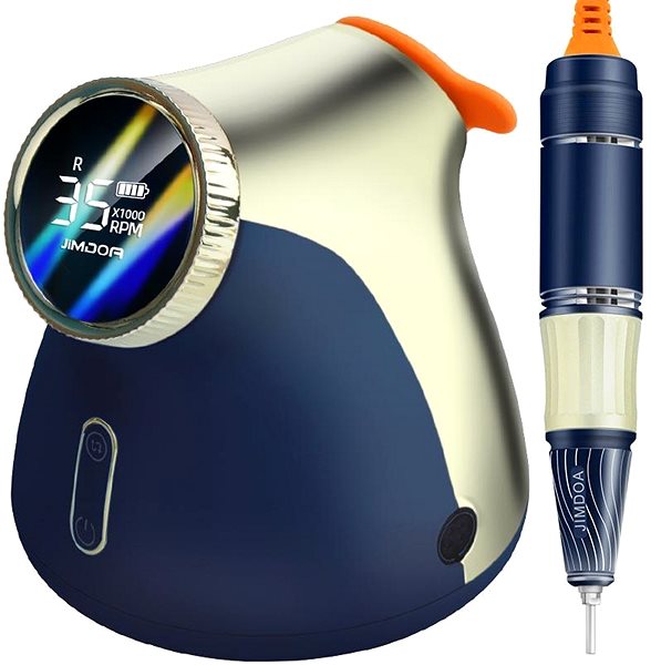 Electric nail file JIMDOA Wireless rechargeable nail file JMD-E101P blue .