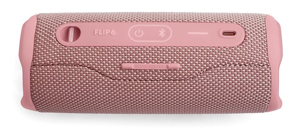 Bluetooth-Lautsprecher JBL Flip 6 rosa Anschlussmöglichkeiten (Ports)