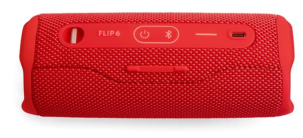 Bluetooth-Lautsprecher JBL Flip 6 rot Anschlussmöglichkeiten (Ports)