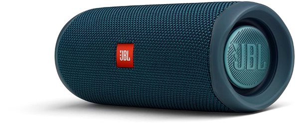 Bluetooth Speaker JBL Flip 5, Blue Lateral view