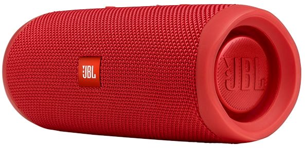Bluetooth Speaker JBL Flip 5, Red Lateral view