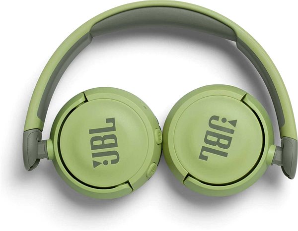 Vezeték nélküli fül-/fejhallgató JBL JR310BT zöld Hátoldal