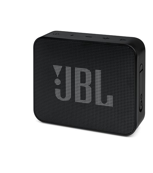 Bluetooth reproduktor JBL GO Essential čierny Bočný pohľad