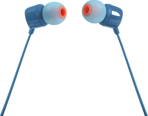 Kopfhörer JBL T110 blau Screen