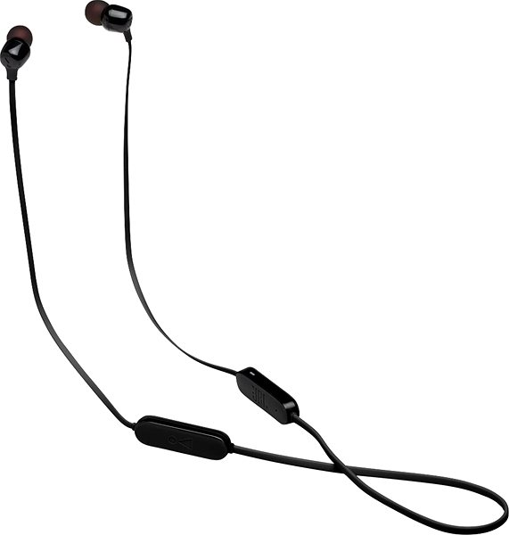Wireless Headphones JBL Tune 125BT, Black Lateral view