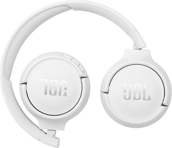 Wireless Headphones JBL Tune 510BT, White Back page