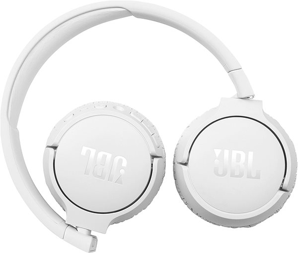 Wireless Headphones JBL Tune 660NC, White Back page