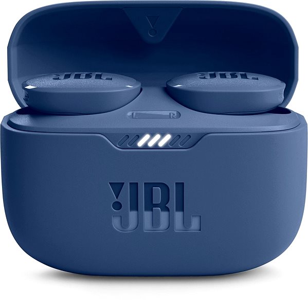 Kabellose Kopfhörer JBL Tune 130NC TWS blau Screen