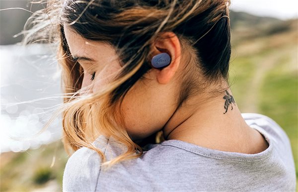 Vezeték nélküli fül-/fejhallgató JBL Tune Buds Blue Lifestyle