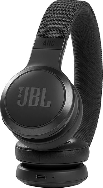 Kabellose Kopfhörer JBL Live 460NC Schwarz Anschlussmöglichkeiten (Ports)