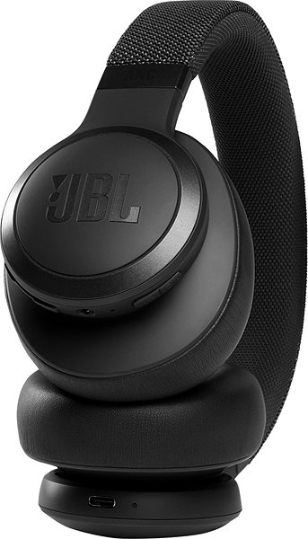 Kabellose Kopfhörer JBL Live 660NC Schwarz Anschlussmöglichkeiten (Ports)