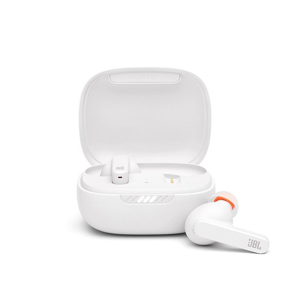 Wireless Headphones JBL Live Pro+, White Screen