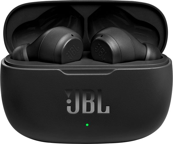 Vezeték nélküli fül-/fejhallgató JBL Wave 200TWS fekete ...