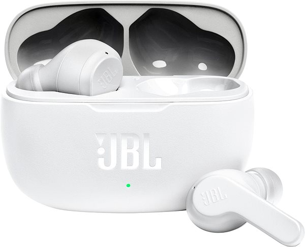 Wireless Headphones JBL Wave 200TWS White Screen