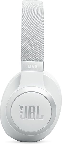 Vezeték nélküli fül-/fejhallgató JBL Live 770NC - fehér ...