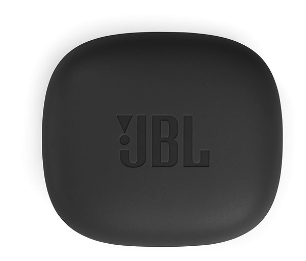 Kabellose Kopfhörer JBL Wave 300TWS schwarz Seitlicher Anblick