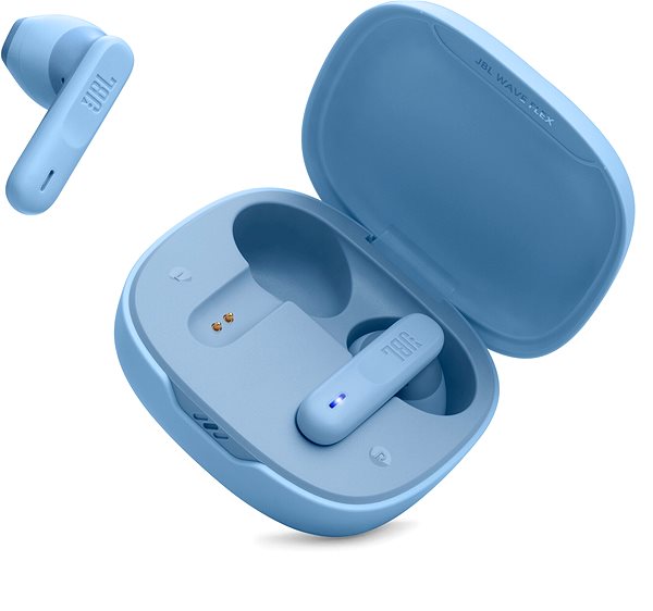 Vezeték nélküli fül-/fejhallgató JBL Wave Flex kék ...