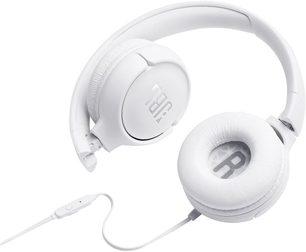 Fej-/fülhallgató JBL Tune500 fehér Jellemzők/technológia