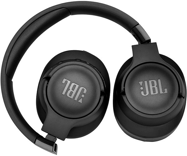 Vezeték nélküli fül-/fejhallgató JBL Tune760NC fekete Hátoldal