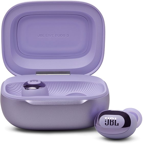 Vezeték nélküli fül-/fejhallgató JBL Live Buds 3, lila ...