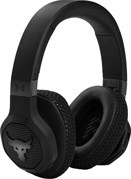 Wireless Headphones JBL Under Armour Project Rock Black Lateral view