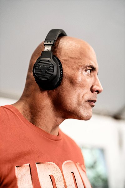 Wireless Headphones JBL Under Armour Project Rock Black Lifestyle