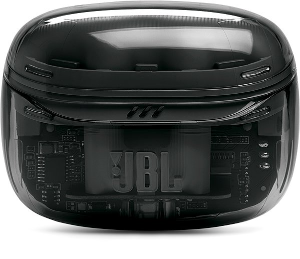 Vezeték nélküli fül-/fejhallgató JBL Tune Beam 2 Ghost Black ...