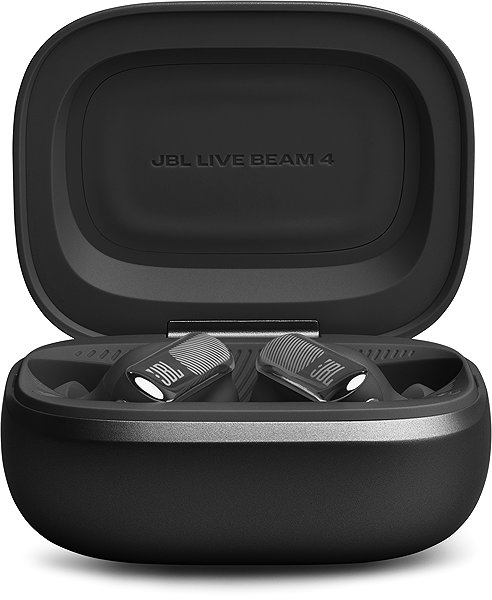 Vezeték nélküli fül-/fejhallgató JBL Live Beam4 Black ...