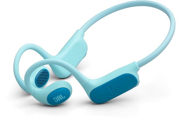 Vezeték nélküli fül-/fejhallgató JBL Junior FREE Teal ...