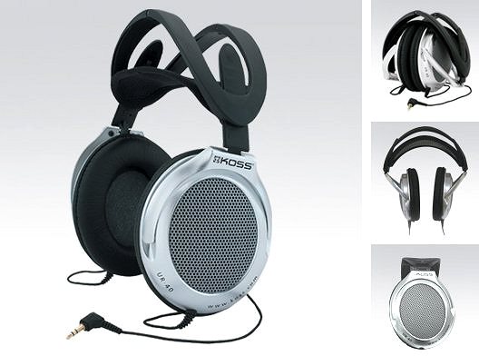Headphones Koss UR/40 (Lifetime Warranty) Features/technology