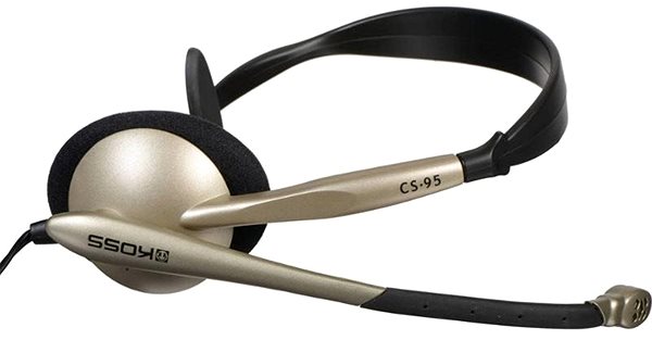 Fej-/fülhallgató Koss CS / 95 USB (élethosszig tartó garancia) Oldalnézet