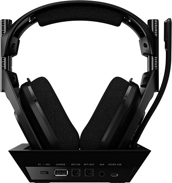 Gamer fejhallgató Logitech G Astro A50 Wireless Headset + Bases Station PC/PS ...