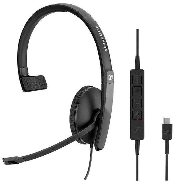 Headphones Sennheiser SC130 USB-C Connectivity (ports)