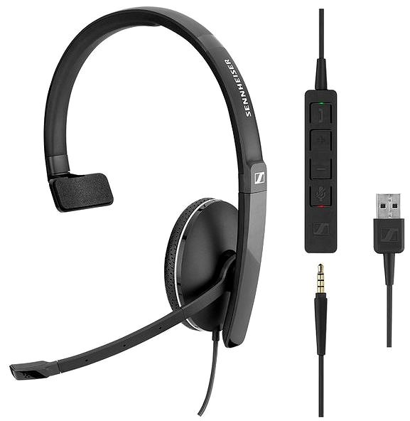 Kopfhörer Sennheiser SC135 USB Mermale/Technologie