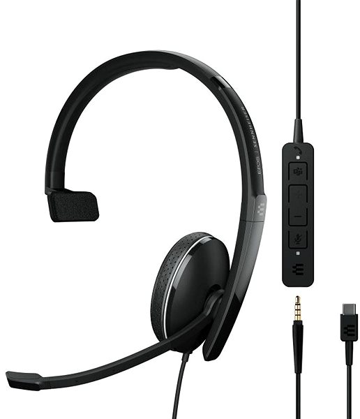 Headphones Sennheiser SC AD135TUSBCII Connectivity (ports)
