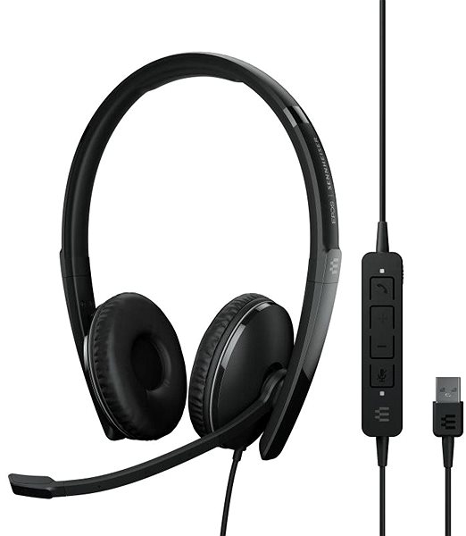 Kopfhörer Sennheiser SC AD160ANC USB Anschlussmöglichkeiten (Ports)