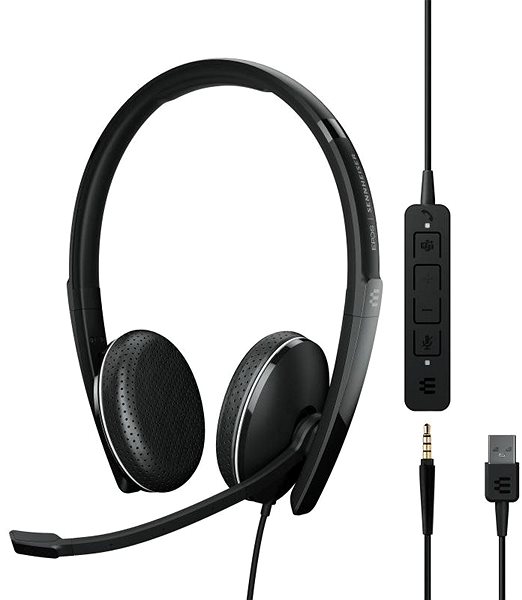 Headphones Sennheiser SC AD165TUSBII Connectivity (ports)