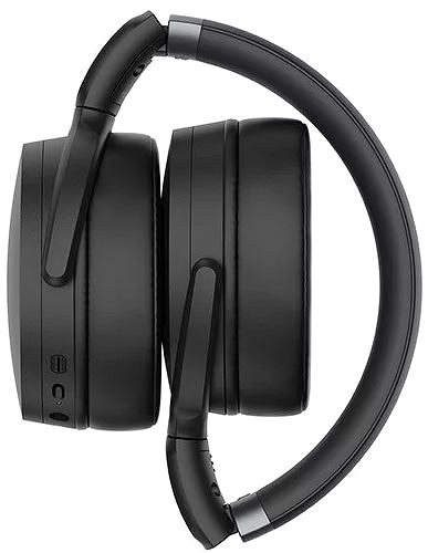 Wireless Headphones Sennheiser HD 450BT Black Lateral view