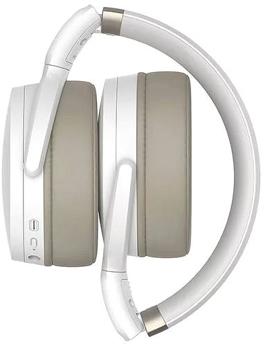 Wireless Headphones Sennheiser HD 450BT White Lateral view