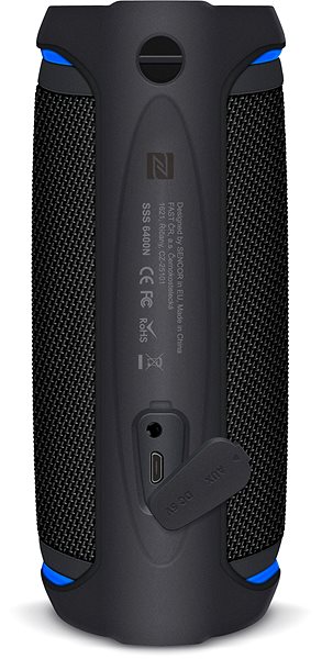 Bluetooth Speaker Sencor SSS 6400N black Connectivity (ports)