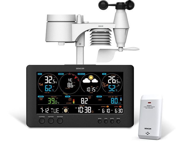 Weather Station Sencor SWS 12500 WiFi Package content
