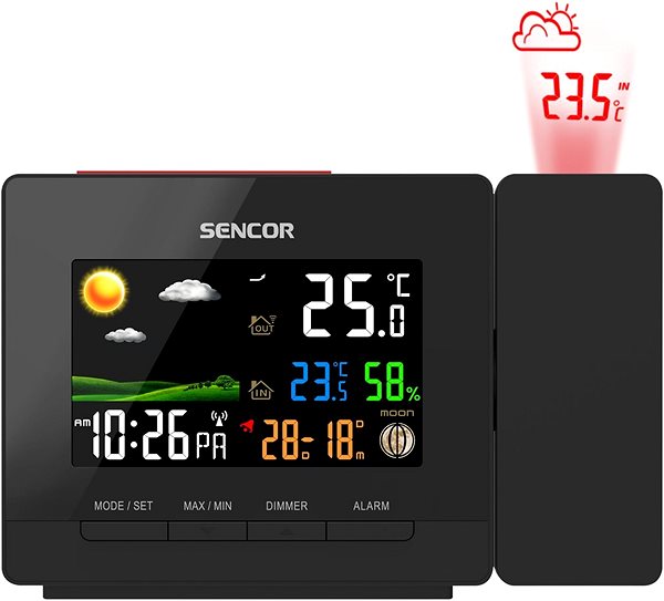 Meteostanice Sencor SWS 5400 Screen