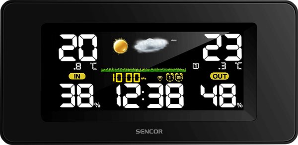 Weather Station Sencor SWS 5270 Screen
