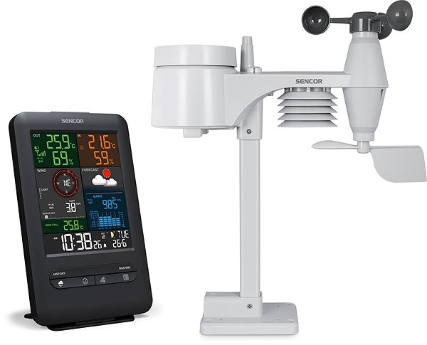 Weather Station Sencor SWS 9300 Package content
