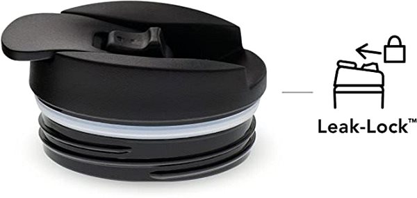 Thermal Mug ALADDIN Leak-Lock™ vacuum thermo mug 470ml black matt Features/technology