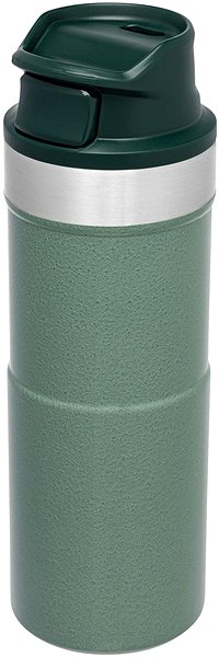 Termohrnček STANLEY Classic series termohrnček do jednej ruky 350 ml kladivková zelená v2 Zadná strana