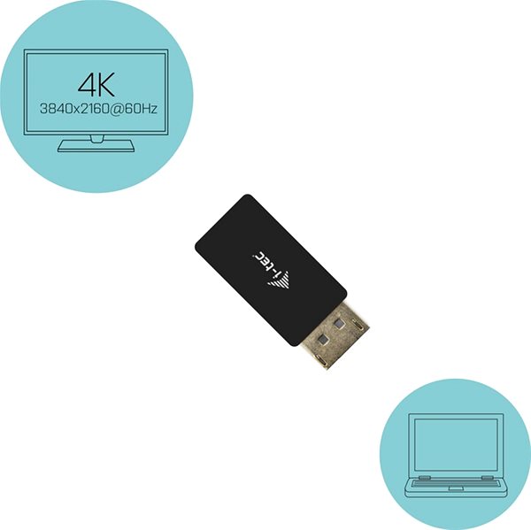 Adapter i-tec DisplayPort auf HDMI Adapter 4K/60 Hz ...