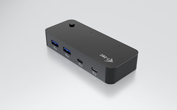 USB Hub i-tec Universal KVM HUB 2x USB-C + 2x USB-A 3.0 Port ...