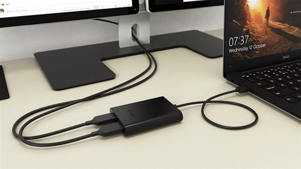 Port replikátor I-TEC USB 3.0 - 2x HDMI Lifestyle