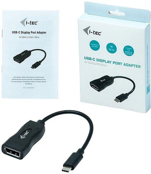 Átalakító I-TEC USB-C Display Port Adapter 4K/60Hz ...
